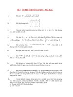 PISU - Đề ôn chuyển cấp 2010 - TP Bảo Lộc