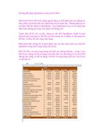 Hướng dẫn dùng Sparklines trong Excel 2010 pps