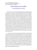 Tài liệu phân tích báo cáo tài chính potx