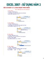 Excel sử dụng hàm (p.2) pps