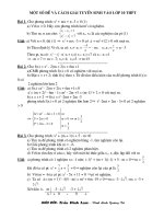 đề tuyển sinh thpt