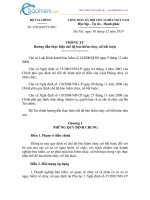 Thông tư 220/2010-Bảo hiểm cháy nổ bắt buộc doc