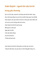 Xuân Quỳnh - người tìm câu trả lời trong yêu thương pdf