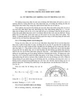 Giáo trình điện - Chương 3: Từ trường trong máy điện 1 chiều pptx