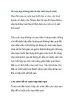 Để cuộc họp không phải là một buổi thuyết trình ppsx