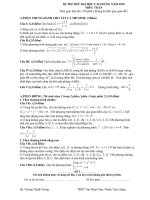 Toan Luyen Thi Dai hoc moi nhat do TTT bien soan