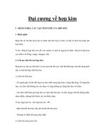 Đại cương về hợp kim docx