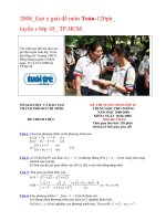 2008_Gợi ý giải đề môn Toán-120ph_tuyển s lớp 10_ TP.HCM