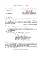 2008- hướng dẫn chấm thi -Văn CHUYÊN(150 ph) tuyển s lớp10- Hưng Yên