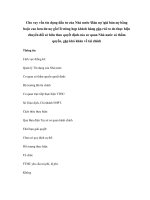 Cho vay vốn tín dụng đầu tư của Nhà nước Bán nợ giá bán nợ bằng hoặc cao hơn dư nợ gốcTrường hợp khách hàng gặp rủi ro do thực hiện chuyển đổi sở hữu theo quyết định của cơ quan Nhà nước có thẩm quyền, gặp khó khăn về tài chính doc