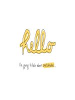 Sketch Notes: Short guide to Visual note taking