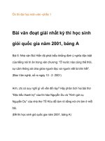 Ôn thi đại học môn văn – phần 1 pdf