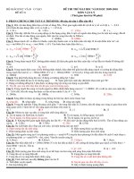 ĐỀ THI THỬ ĐH -VẬT LÝ 2010 (31)