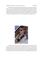 Thắt dây an toàn khi lái xe pot