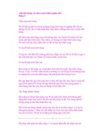 106 thủ thuật với Microsoft Office(phần III) potx