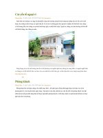 Các yếu tố ngoại vi phong thuỷ doc