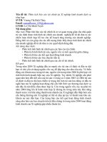 Phân tích báo cáo tài chính tại doanh nghiệp docx