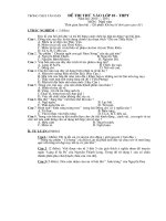 Đề thi thử môn N.Văn vào lớp 10