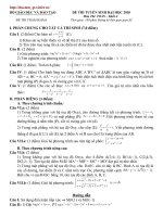 LT cấp tốc Toán 2010 số 13