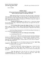 TB Ket qua hop giao ban khoi CQ-LLVT QII