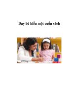 Dạy bé hiểu một cuốn sách pdf