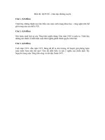 Đề Lịch sử - Hệ bổ túc - 2010