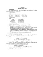 Bài Giảng Hóa Hữu Cơ 1 - Chương 7 doc