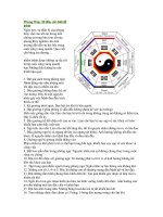 Phong Thủy: 20 điều cần biết để tránh