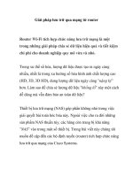 Giải pháp lưu trữ qua mạng từ router ppt