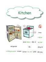 từ vựng dụng cụ bếp pptx