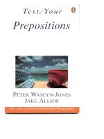 test your prepositions