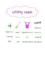 từ vựng về quần áo docx