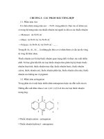 Bài Giảng Hợp Chất Màu Hữu Cơ - Chương 3 pdf