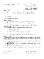ĐỀ TS 10 THI THỬ CỦA  HÀ NỘI AMS