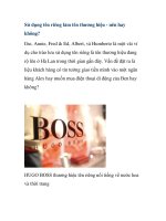 Sử dụng tên riêng làm tên thương hiệu - nên hay không? pot