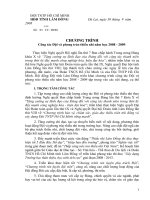 Chuong trinh Cong tac Doi 2008 - 2009.