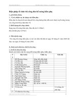 Dự án thủy điện Bản Vẽ : Biện pháp tổ chức thi công đào hố móng hầm phụ potx