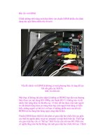 Rắc rối với HDMI potx