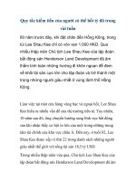 Quy tắc kiếm tiền của người có thể hốt tỷ đô trong vài tuần ppt