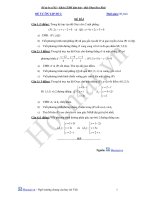 Đề ôn tập toán 12 pps