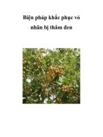 Biện pháp khắc phục vỏ nhãn bị thâm đen pps