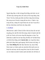 5 mẹo tùy chỉnh Dock pps