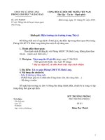 THÔNG BÁO LỊCH THAM QUAN NHA TRANG