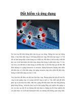 Đất hiếm và ứng dụng pdf