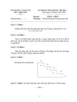 ĐỀ THI HSG TOÁN 5 HUẾ 2005