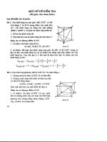Tài liệu tham khảo hình học 12 nâng cao dành cho giáo viên - chương II Mặt cầu, mặt trụ, mặt nón docx