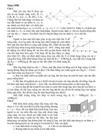 Chuyên Lý ĐHQG Hanoi 1998