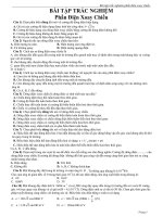 Bài tập trắc nghiệm phần điện xoay chiều ppsx