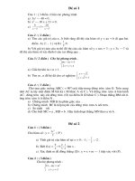 DE TOAN LUYEN THI VAO THPT