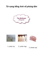 Từ vựng tiếng Anh về phòng tắm pot